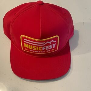 Hooey Red Musicfest Hat